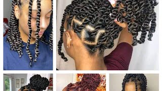 MOST STUNNING AND TRENDING PASSION TWIST HAIRSTYLES IDEAS FOR BLACK LADIES