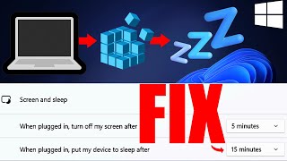 Windows 11 Doesn't Sleep Automatically