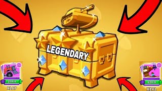 Hills of steel | I opening 18 legendary chest and unlocked 15 plus super tanks