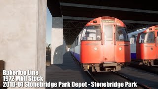 TSW2 201D-01 Stonebridge Park Depot - Stonebridge Park - Bakerloo Line