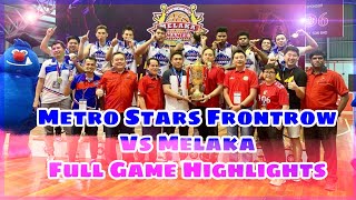 Manila Stars Frontrow (Philippines) vs Melaka Basketball Club (Malaysia)