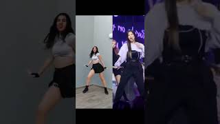 NERDY- (PURPLE KISS) dance cover ~comparison~ 💜 (mirrored)