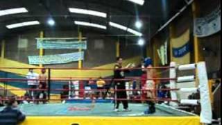 Nicola ojeda -  2da Pelea de kick boxing ganada