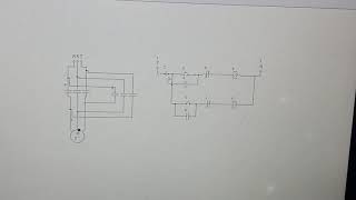 Motor control circuit drawing, forward &reverse control circuit