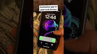 How to Customise App on your lock screen ! #iphonehacks #iphone #apps #lockscreen #trick #mosttechy