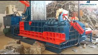 Compress Metal Scrap with High Density Baler - Triple Action Baler