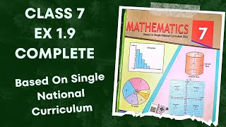 Class 7 Ex 1.9 Complete | Based on Single National Curriculum