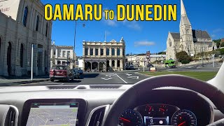 Driving New Zealand: Oamaru to Dunedin. Southern excursion Part 2.