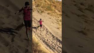 Sand dunes Run #running #shorts #runner #training