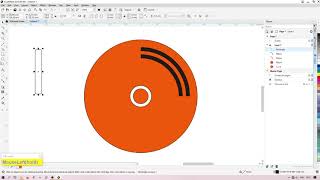 Corel Draw UI UX Tutorial - Create music flat icon