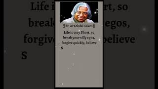 dr. APJ Abdul Kalam sir motivational quotes _#shorts