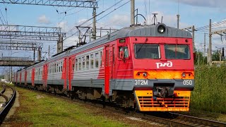 Trainz 12 - поездка от Санкт-Петербурга до Будогощи в электропоезде ЭТ2М-050