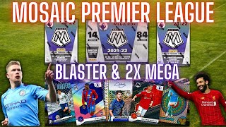 *Ronaldo Hunting* 2021-22 Panini Mosaic EPL Premier League Soccer Mega & 2x Blaster Box Opening!