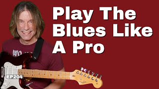 How to Play a Blues Solo Targeting Just 3 Notes