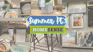 HomeSense Part 3 Summer Finds | Desk Organization, Paintings, Furniture, & Clearance