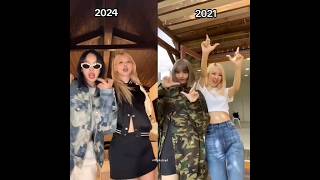 Chae and Lisa in lisa's Beverly hills mansion #blackpink #kpop #viral