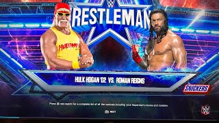 WWE 2K23 Gameplay - Legends Roman Reigns VS Hulk Hogan #wwe2k23 #wwe #gaming #gameplay