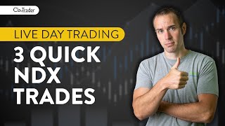 [LIVE] Day Trading | 3 Quick NDX Option Trades