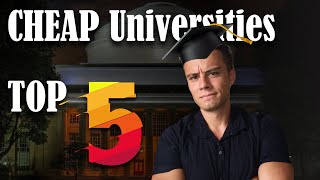 Top 5 AFFORDABLE Universities in US for 2022