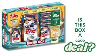 ASMR: 2024 Topps Update Baseball Super Box / whisper and gum