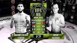 № 6 MAGOMED SALAKH ILYASOV vs ANTON RACHKOV BFC 65