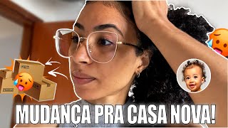 COMEÇOU A MUDANÇA PARA A CASA NOVA! | Ludmila Reis