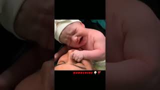 cute baby born with mom videos #short 💕💕❤