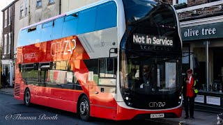 Transdev CITYZAP Leeds-York Full Route