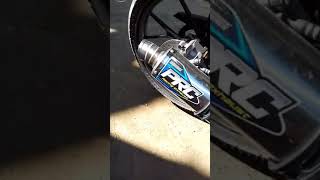 Sound motor fu old Knalpot PRC racing exhaust gass poll