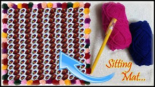 DIY Doormats Making at Home | DIY UseFull Things | woolen Table mat/ floor mat | Ason Design/Asan