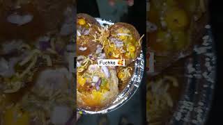 Kya Apko Pasand Hai Fuchka 🤑 | Tasty Golgappe #panipuri  #shorts #indianstreetfood #puchka