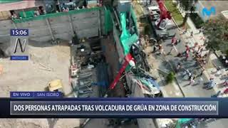 #shorts Accidente de grua en Perú (diciembre 2020)