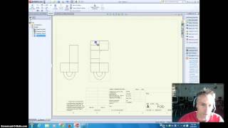 Cube Project - 3 View & Iso Drawing Files