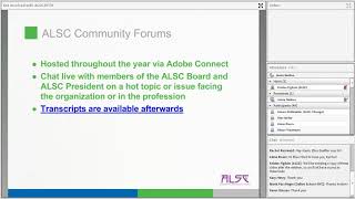 Get Involved with ALSC: Navigating Opportunities within the Organization