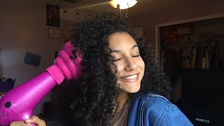 How to Diffuse Curly Hair