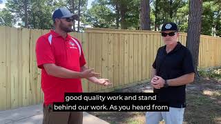 Butler Contracting Custom Fence Testimonial | Amazing Work!