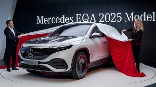 "Mercedes EQA 2025: Futuristic Electric Luxury with Enhanced Range and Tech"