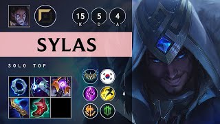 Sylas Top vs Irelia: Triple Kill, Unstoppable - KR Challenger Patch 14.22