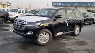 New 2021 Land Cruiser 4.5L Diesel GXR V8 0Km Black Color With Sonroof UAE