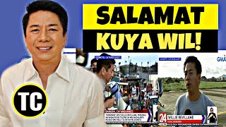 WILLIE REVILLAME NAGHATID NG SANDAMAKMAK NA MILYONES SA MGA NASALANTA NG SUPER TYPHOON ROLLY!