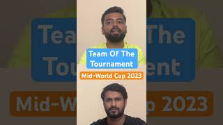 ODI World Cup 2023 Team Of The Tournament So Far #odiworldcup2023 #cricket