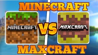 MINECRAFT POCKET EDITION VS MAX CRAFT (MCPE NРОТNВ MAX CRAFT) in Minecraft