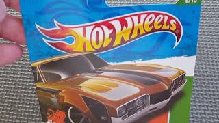 HOT WHEELS 2011 TREASURE HUNT 68 OLDS 442 8/15 Long Card 58/244