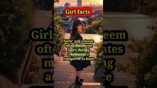 Why Girls Lose Self-Esteem in Adolescence. #facts #motivation #shorts #motivational