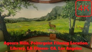 [4K] Agoura Hills, Poltergeist Filming Location, Library, LA Fitness- CA, Los Angeles