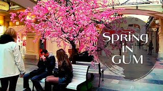 Spring in GUM: moscow walking tour in shopping mall + visiting the famous dining room No. 57