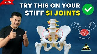 Low back pain due to stiff sacroiliac joint: Try Pelvic drop home exercise for quick relief!