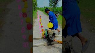 Unlimited balloons🎈 checking with disele engine #viralvideo #shorts #trending