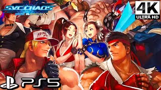 SNK vs Capcom SVC Chaos New Gameplay PS5 4K