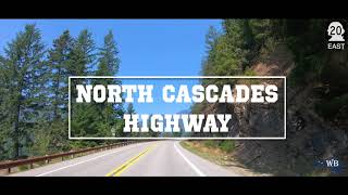 Scenic drive on North Cascades Highway to Washington Pass Overlook